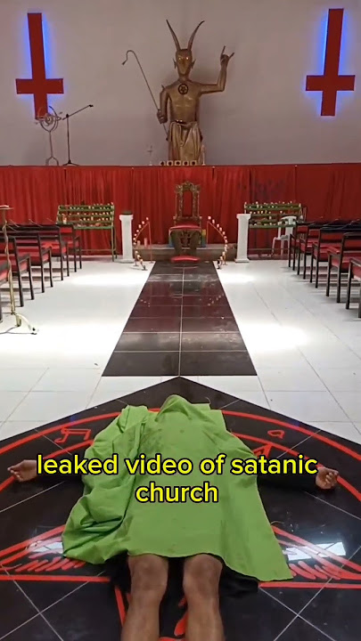 leaked Video of Satanic Church 💀💀 Subscribe for Part II