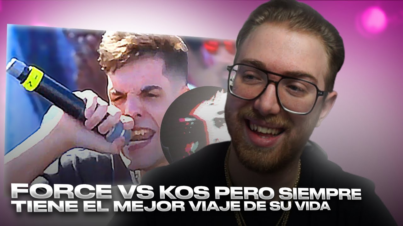 RODRIGO QUESADA REACCIONA A FORCE VS KOS PERO FORCE SIEMPRE TIENE EL MEJOR VIAJE DE SU VIDA