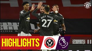 Highlights | Rashford & Martial seal tenth straight PL away win | Sheff Utd 2-3 Manchester United