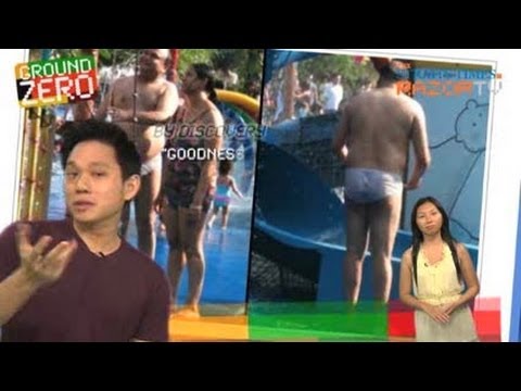 Men exposing their butts in public - YouTube