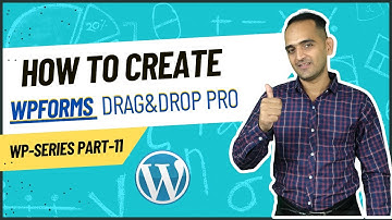 WP Series Part 11 How to Create a Contact Form in WordPress Using WP Forms Premium | Hindi Urdu