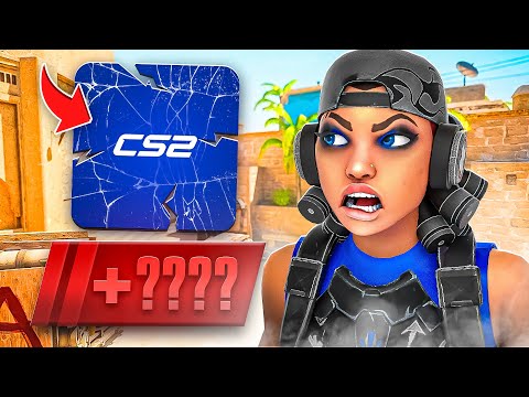 Um jogador de VALORANT jogando PREMIER no CS2 pela PRIMEIRA VEZ!
