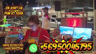 Depredador led en vivo en punto surf robot led Arica Chile