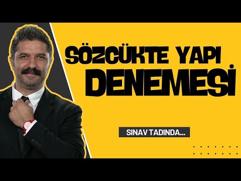 Sözcükte Yapı Denemesi | Rüştü Hoca