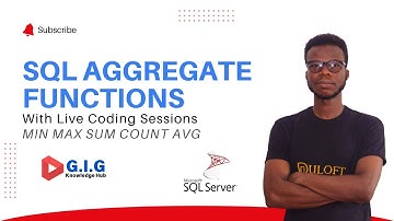 SQL Aggregate Functions