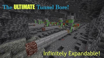 The ULTIMATE Extendable Tunnel Bore for Minecraft Bedrock 1.21+