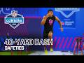Safeties Run the 40-Yard Dash at 2026 NFL Combine