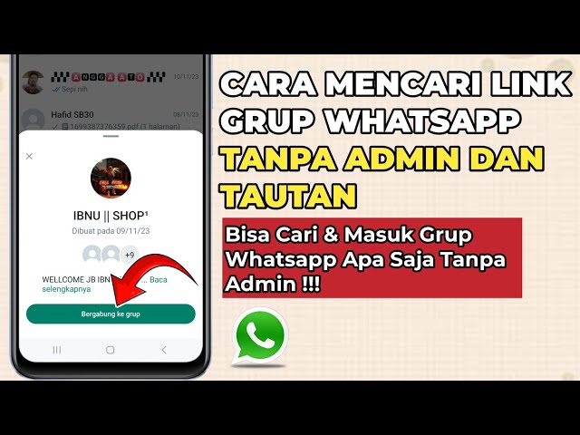 Cara Mencari Link Grup WhatsApp di Google Tanpa Admin dan Tautan class=