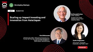 Scaling up impact investing and innovation from Asia/Japan