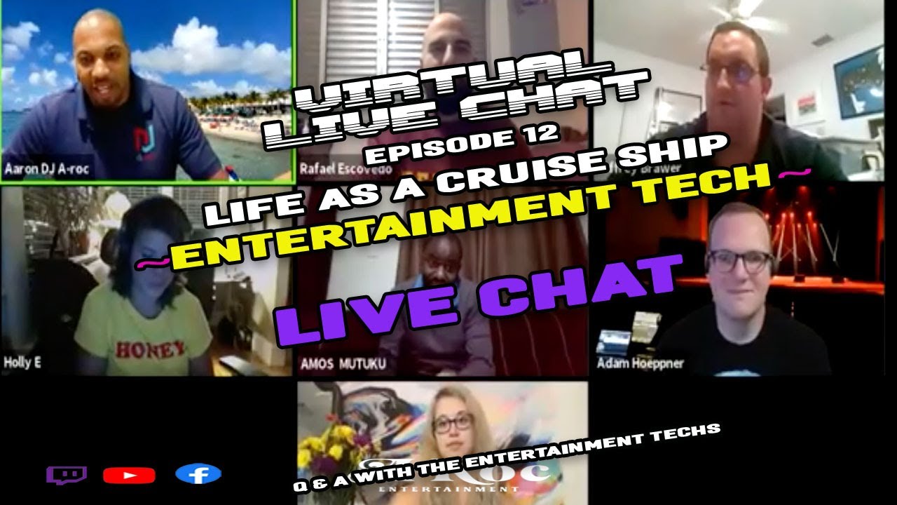 Ship Life: Episode 12 How is working as an entertainment technician on a cruise ship?
