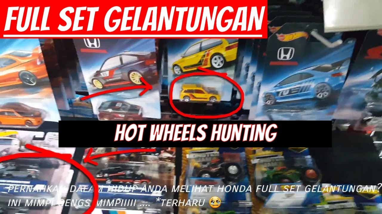 Score Hot Wheels Hunt - Rare full Set Hot wheels on Local Store