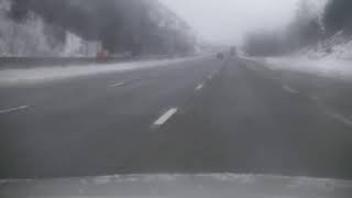 Road conditions along I-26, from Asheville to Madison County