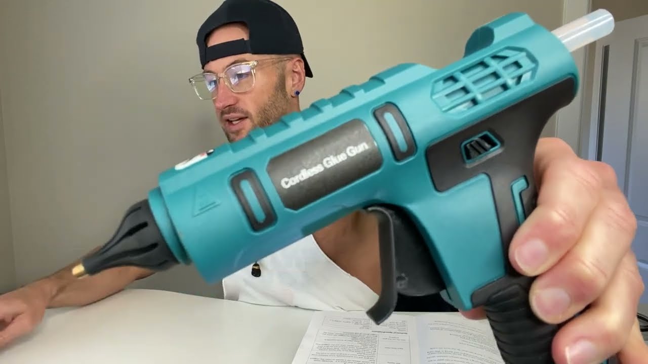 Cordless Hot Glue Gun Super Fast Heat-up- REVIEW