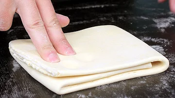 Comment faire une pâte feuilletée Cyril Lignac