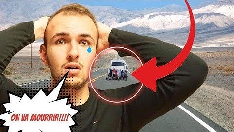 ON TOMBE EN PANNE DANS LE DESERT!
