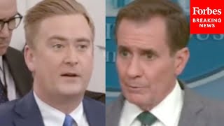 DRAMATIC: Sparks Fly Between Fox's Peter Doocy And John Kirby Over Biden's Posture To Iran