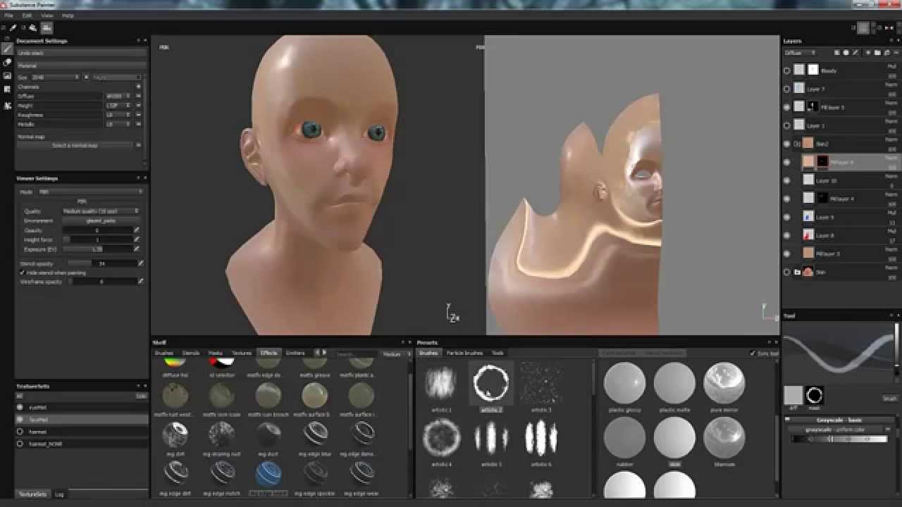 Substance Painter / Blender Demo. - YouTube