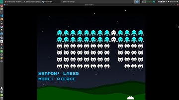 Space Invaders Godot Clone (No Audio)