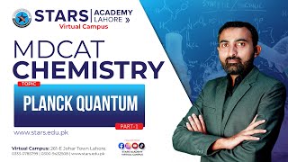 MDCAT | Chemistry | Planck Quantum Part 01