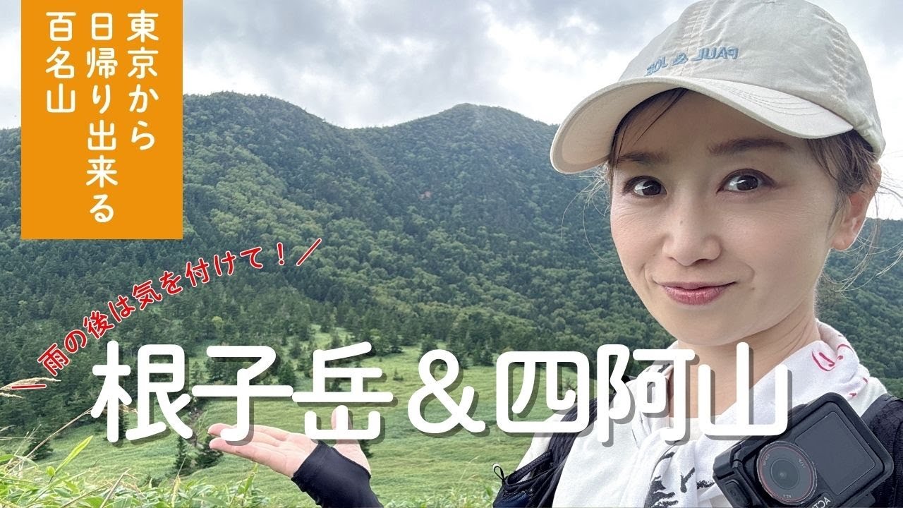 【長野・群馬】四阿山＆根子岳 | 東京から日帰り可♪初めての藪漕ぎ(笑)　#2年目　#日本百名山　#花の百名山