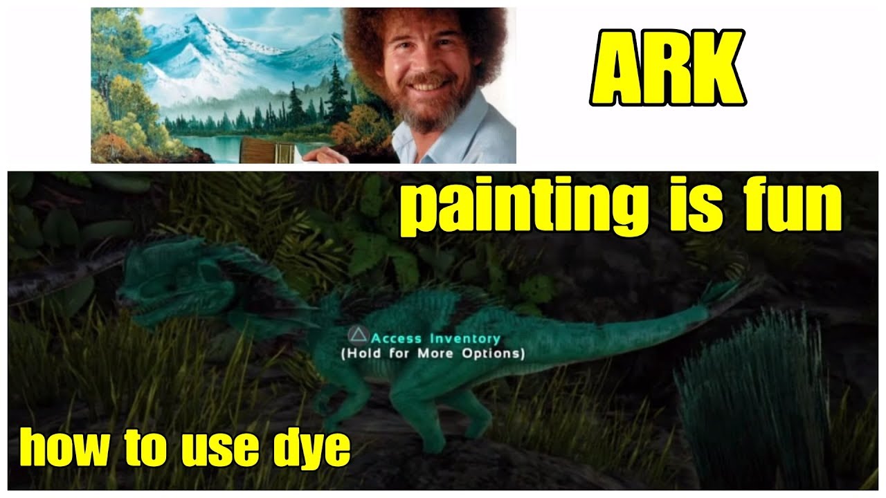 ARK Paint & Dye Joy With Brush Tips YouTube