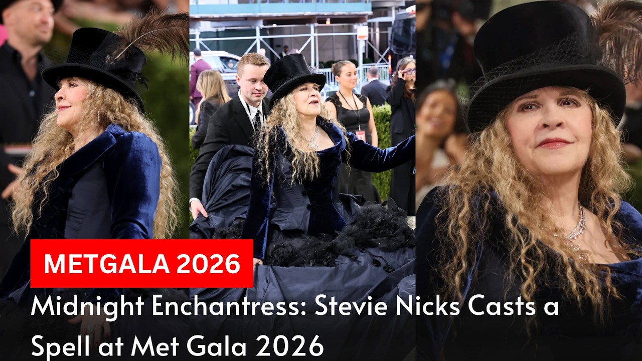 “Midnight Enchantress Stevie Nicks Casts a Spell at Met Gala 2026” | Jadetimes