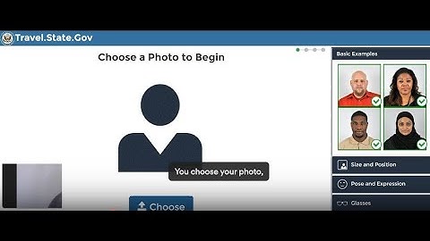 Print USA Passport photo at home 2x2 - no special tools needed