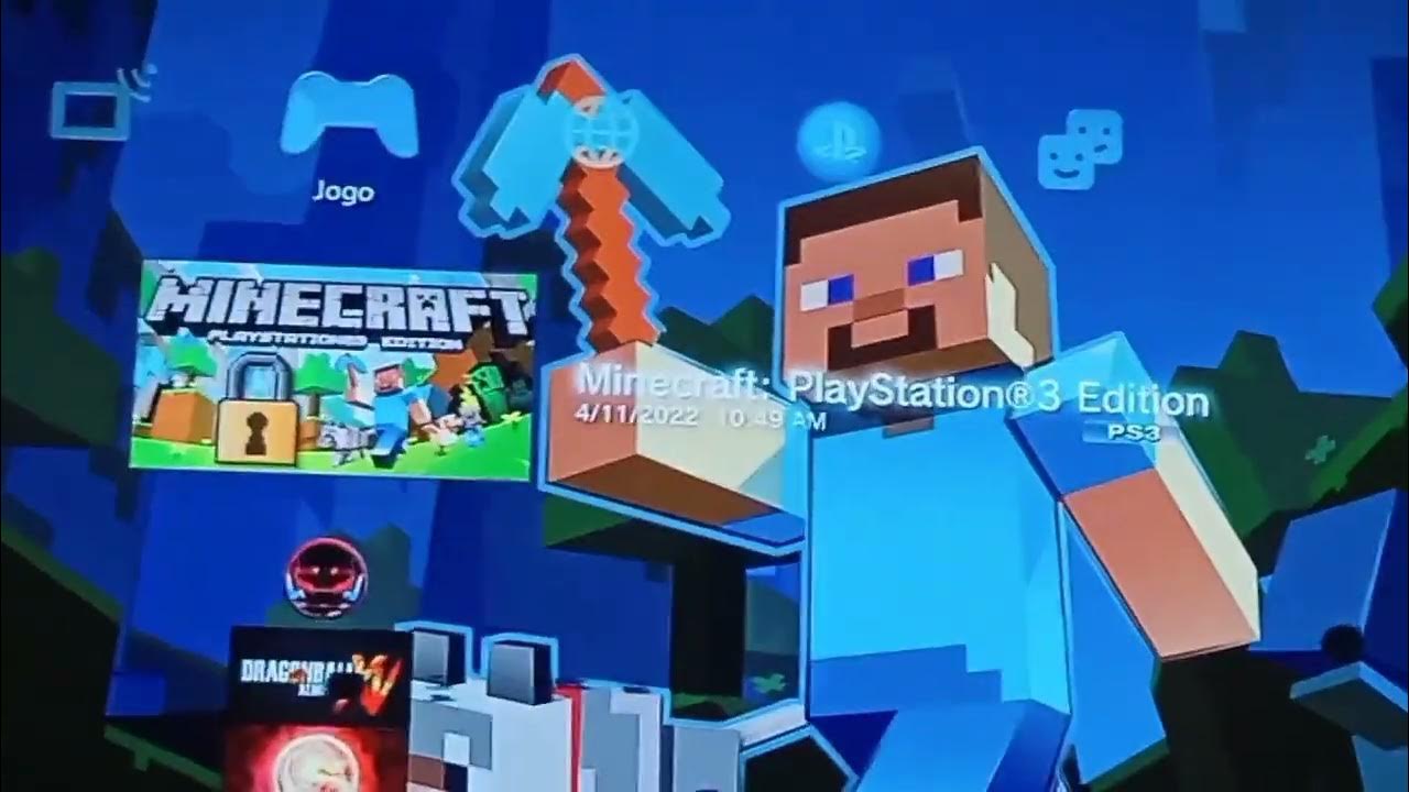 como baixar o Minecraft no seu Playstation 3  