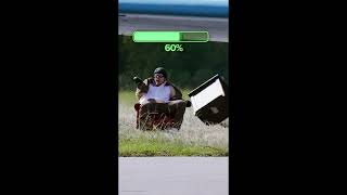 Human VS Fighter jet engine