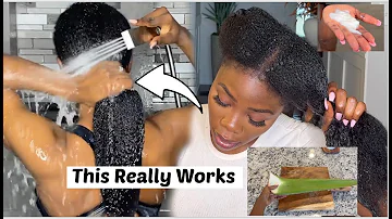 Do This If Your Hair Is Not Growing. 100% GUARANTEED HAIR GROWTH RESULT. MY FULL WASH DAY ROUTINE.