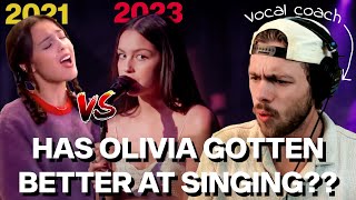 Vocal Coach reacts to Deja Vu 2023 (Olivia Rodrigo Live)