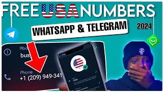 How to Get Free USA🇺🇸 Phone Number for Verification - Get Free USA Phone Number 2024