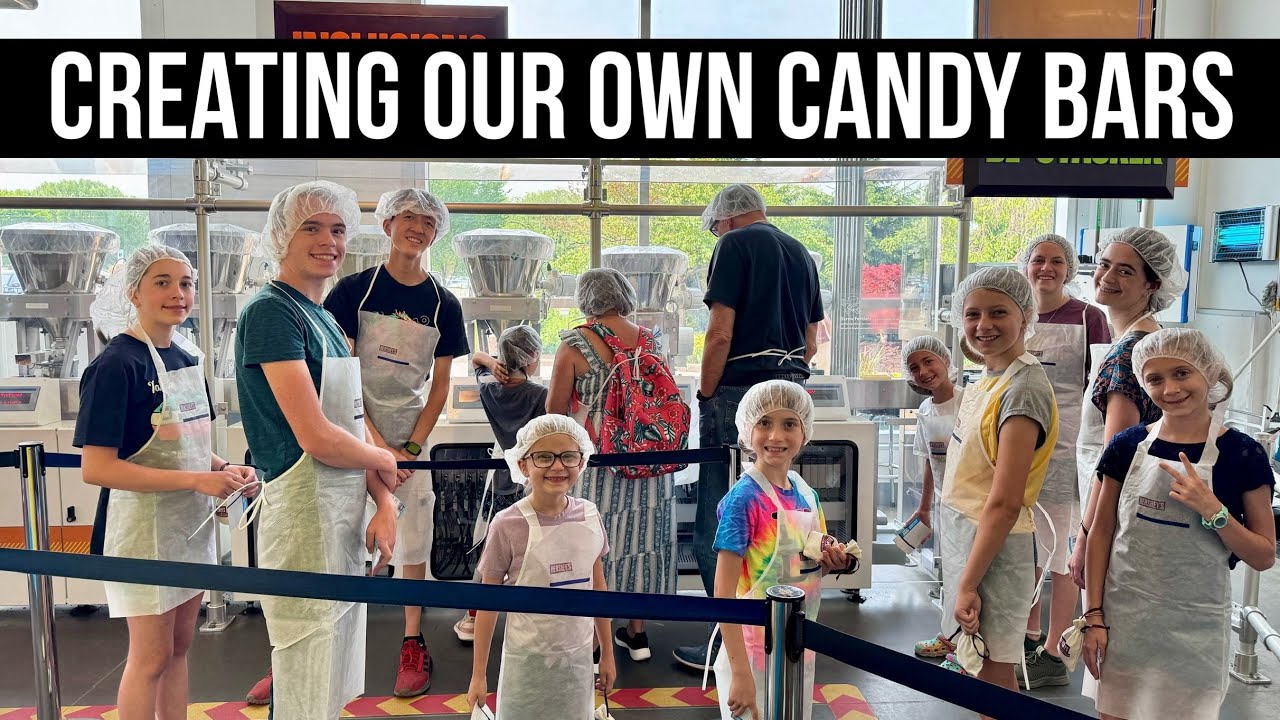 Big Family Tours Hershey’s Chocolate World! 🍫