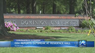 ODU reports coronavirus outbreak at residence hall