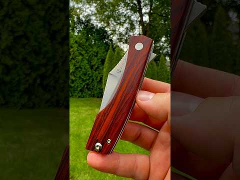 Finch Medieval Madness Cocobolo! Traditionalpocketknives.com