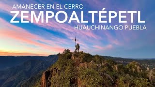 Amanecer en el Cerro Zempoaltépetl en el Pueblo Mágico de Huauchinango en Puebla, Popurri de Viajes