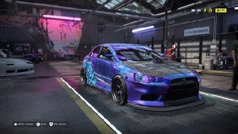 My personal wrap for my mitsubishi EVO X in Need for Speed™ Heat