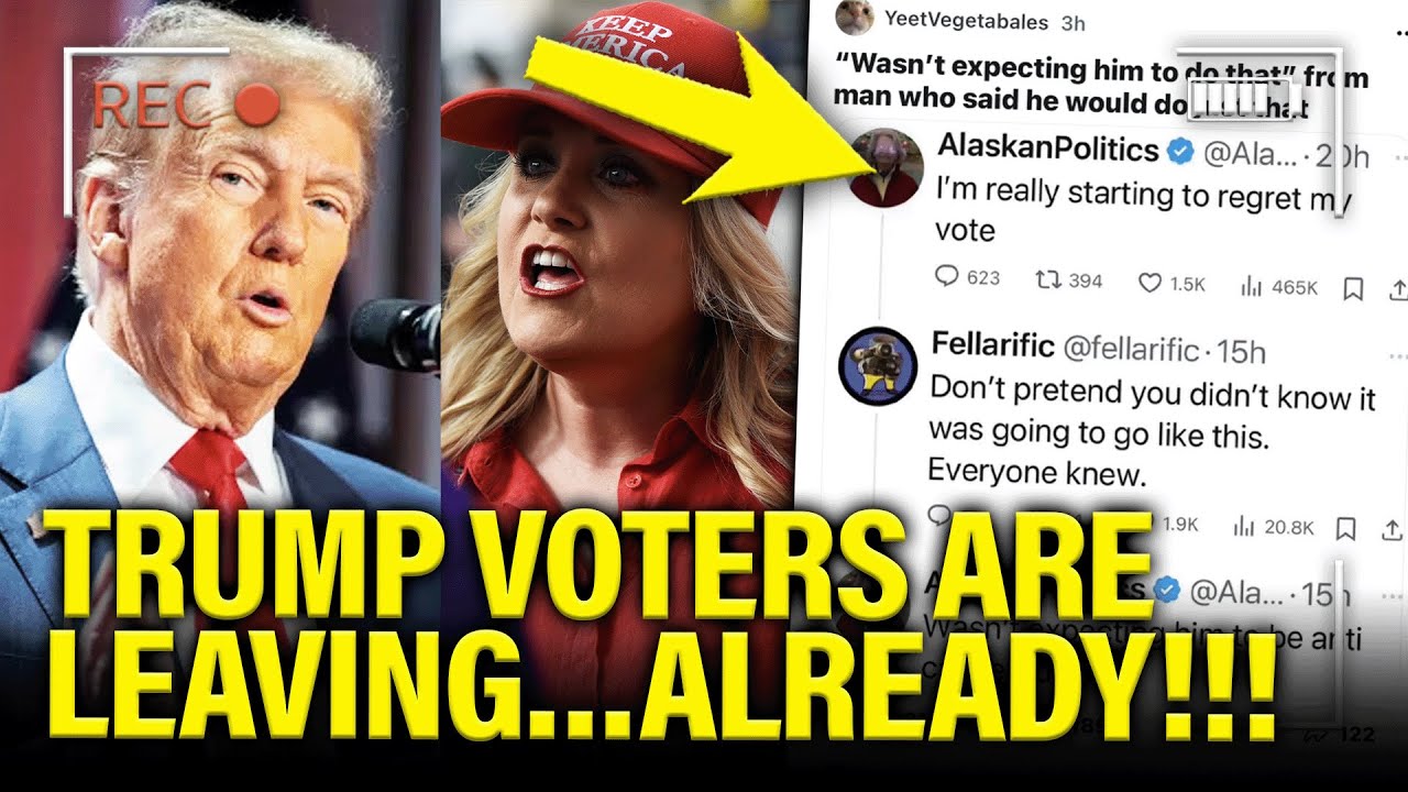 Trump Voters TURN AGAINST Trump after PUBLIC BETRAYAL