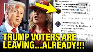 Trump Voters TURN AGAINST Trump after PUBLIC BETRAYAL