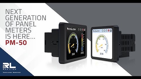Introducing the PM-50 Graphical Panel Meter