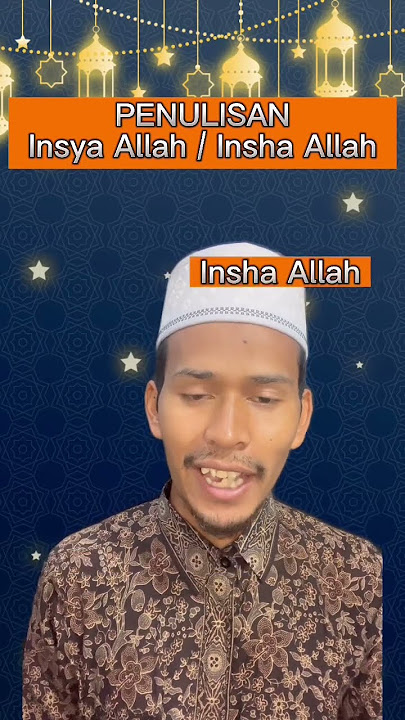 Penulisan insya allah yg benar #shorts #short #doa