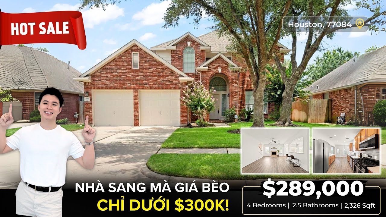 #31 Houston - Nhà Ngon Giá Tốt Ở Houston Dọn Vô Ở Ngay | #SangNguyenRealtor