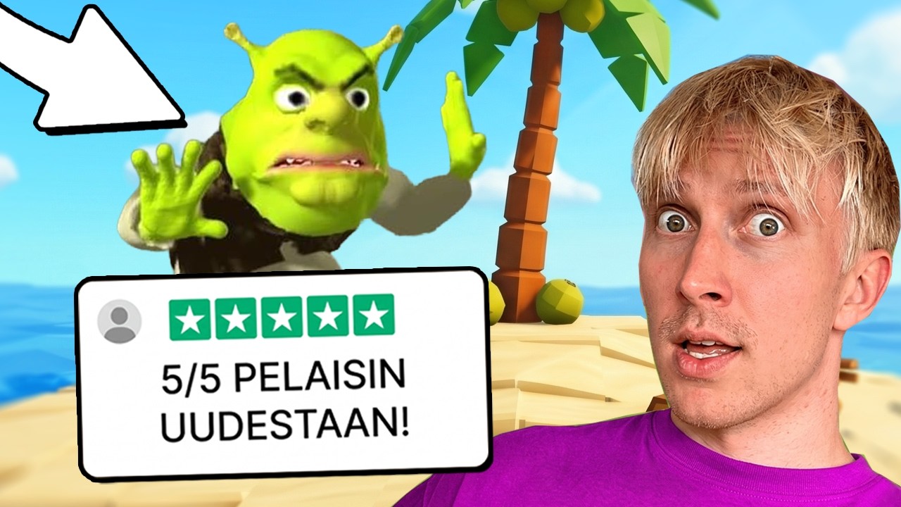 Kokeilin *KATSOJIEN TEKEMIÄ* Roblox PELEJÄ 😂 | #1