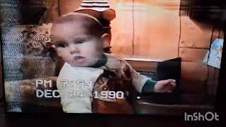 1990 1991 1992 Family Christmas Richard Wolfe Lesli Wallen (Morgan's mom) Bean Station School TN bse