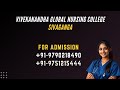 Vivekanandha Global Nursing College Pillaiyarpatti Sivaganga
