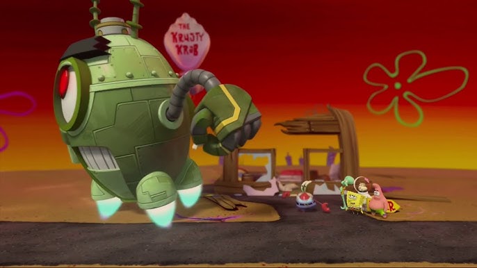 SpongeBob SquarePants Plankton's Robotic Revenge - Movie All Cutscenes - video Dailymotion