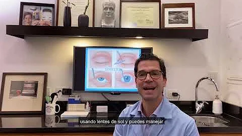 ¿Cuánto tiempo hay que dormir boca arriba después de una blefaroplastia?