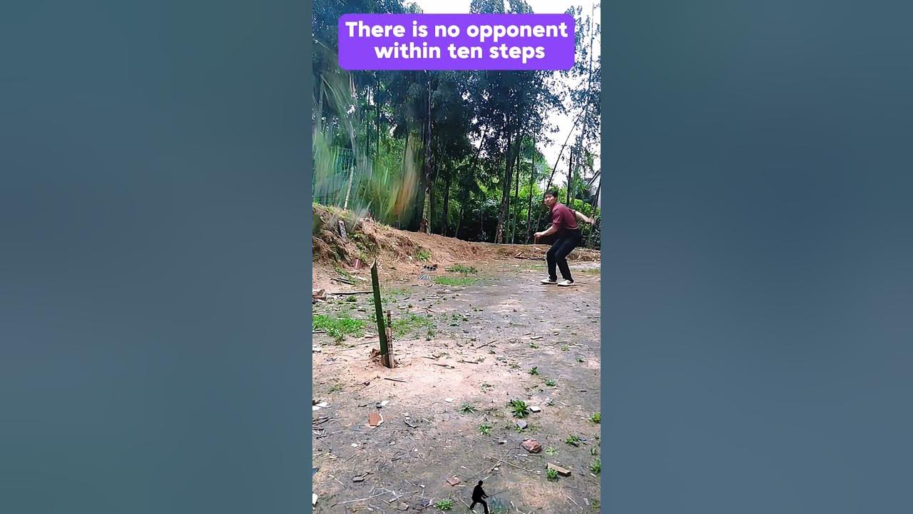 A folk master has no rival within ten steps #kungfu