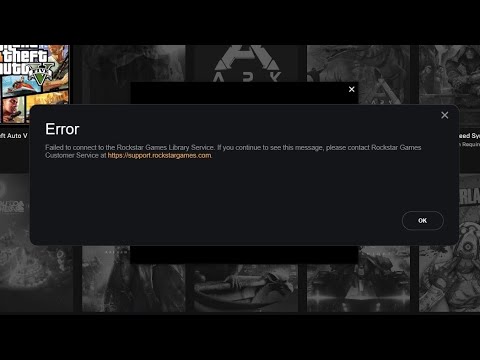 How To Fix Failed to Connect to the Rockstar Games Library Service Error - Epic Games 2020 Working