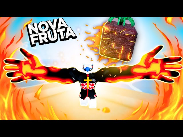 COMI E LIBEREI TODOS O PODER DA NOVA FRUTA BLIZZARD BLOX FRUITS UPDATE 18!  